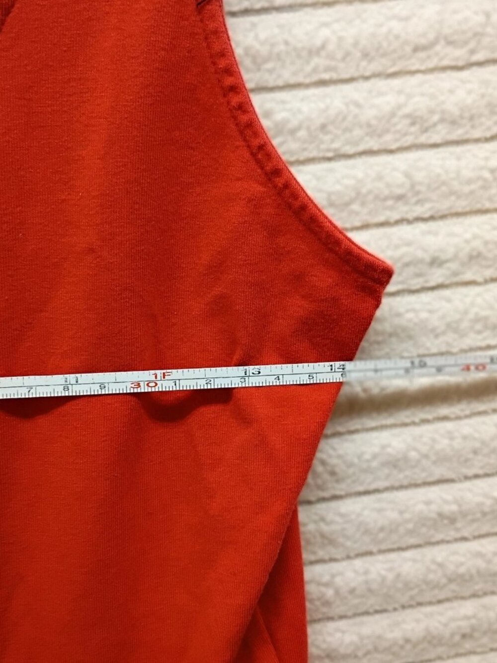 A New Day Sleeveless Red Dress Size Small Y2k Casual Going Out Relaxation. Flaws - Picture 5 of 10